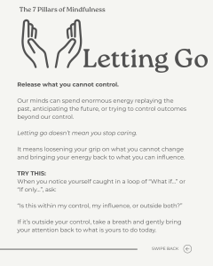 a small image on letting go with animated hands raising in the air - for the blog on hopehwa.com for Hope Health and Wellness Advocacy and Coaching